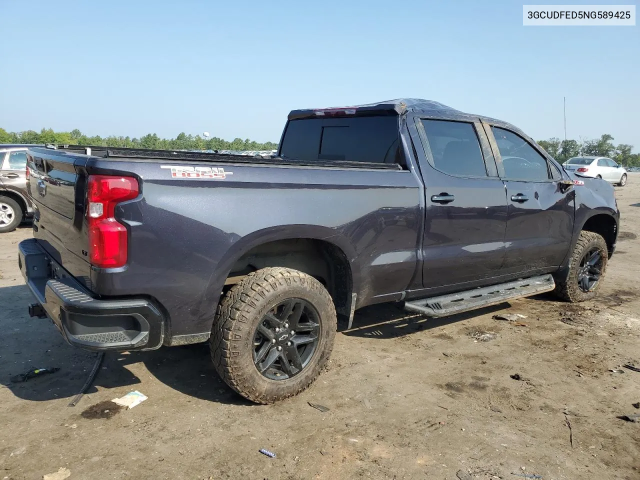 2022 Chevrolet Silverado K1500 Lt Trail Boss VIN: 3GCUDFED5NG589425 Lot: 67322194