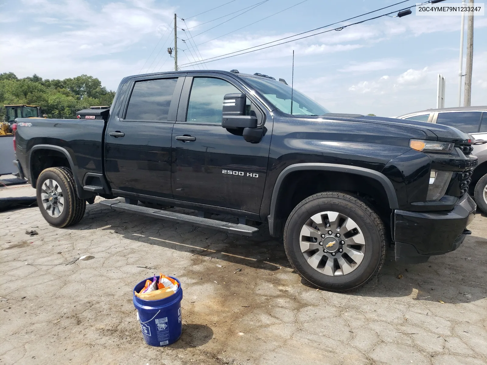 2022 Chevrolet Silverado K2500 Custom VIN: 2GC4YME79N1233247 Lot: 67695374