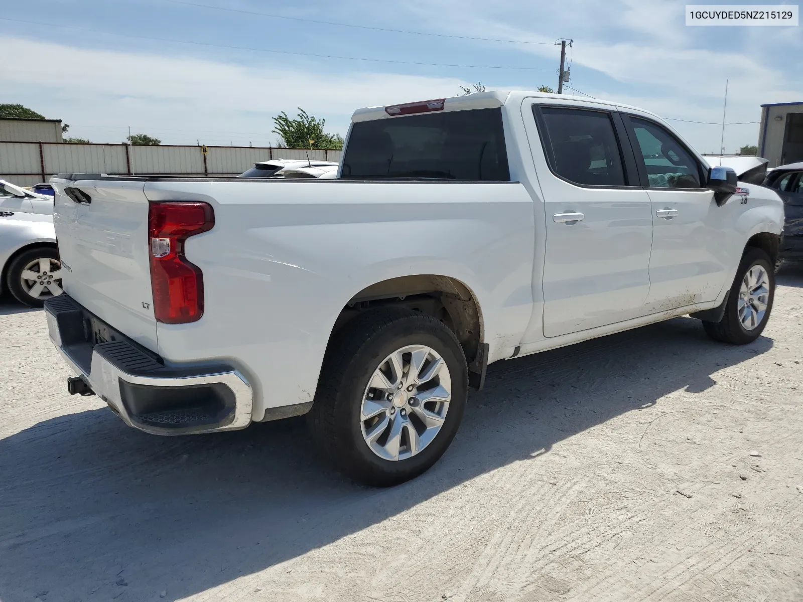 1GCUYDED5NZ215129 2022 Chevrolet Silverado Ltd K1500 Lt