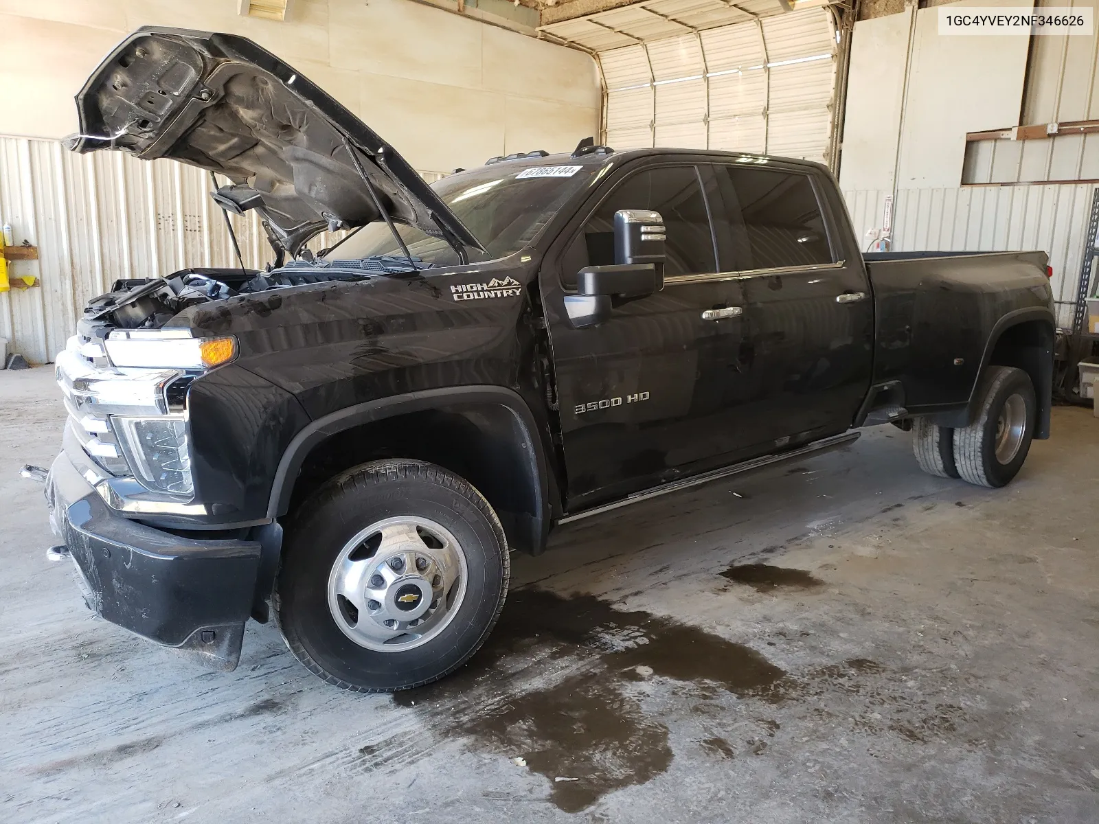 2022 Chevrolet Silverado K3500 High Country VIN: 1GC4YVEY2NF346626 Lot: 67865144