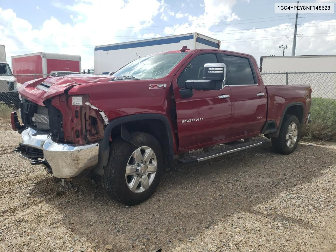 2022 Chevrolet Silverado K2500 Heavy Duty Ltz VIN: 1GC4YPEY8NF148628 Lot: 67867354