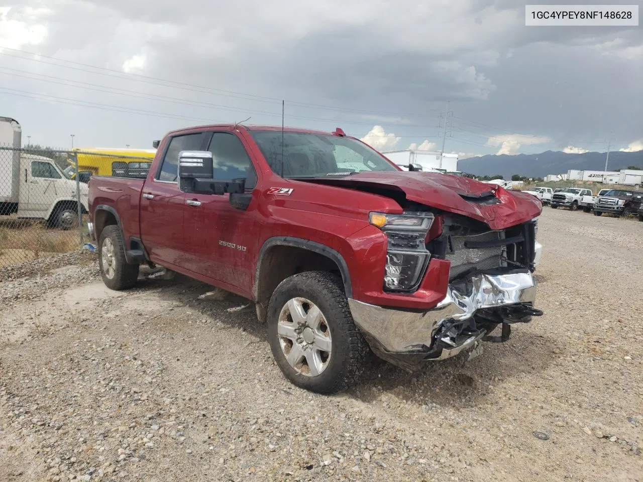 2022 Chevrolet Silverado K2500 Heavy Duty Ltz VIN: 1GC4YPEY8NF148628 Lot: 67867354