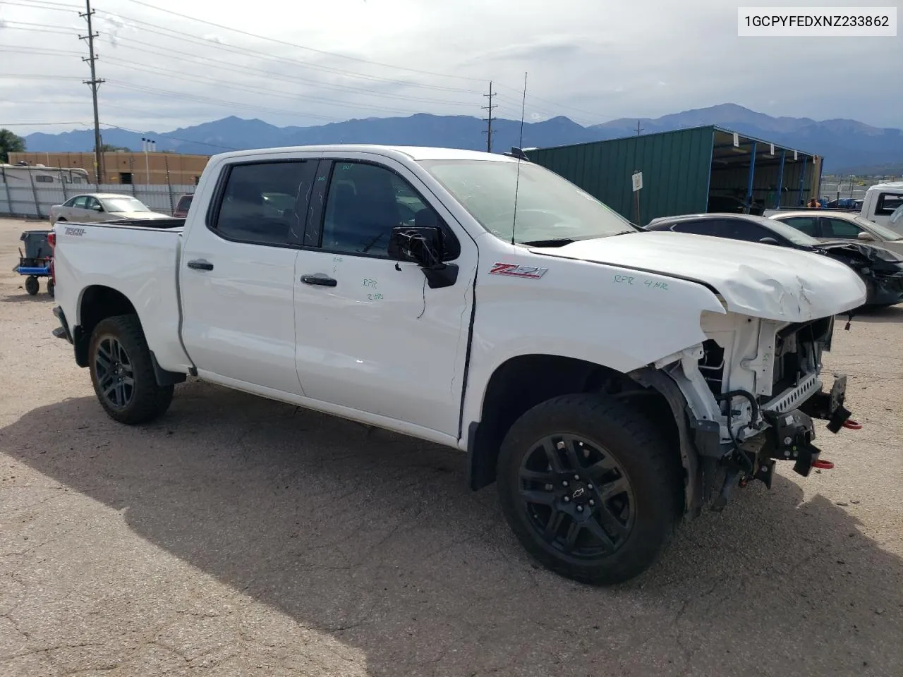 2022 Chevrolet Silverado Ltd K1500 Lt Trail Boss VIN: 1GCPYFEDXNZ233862 Lot: 68331604