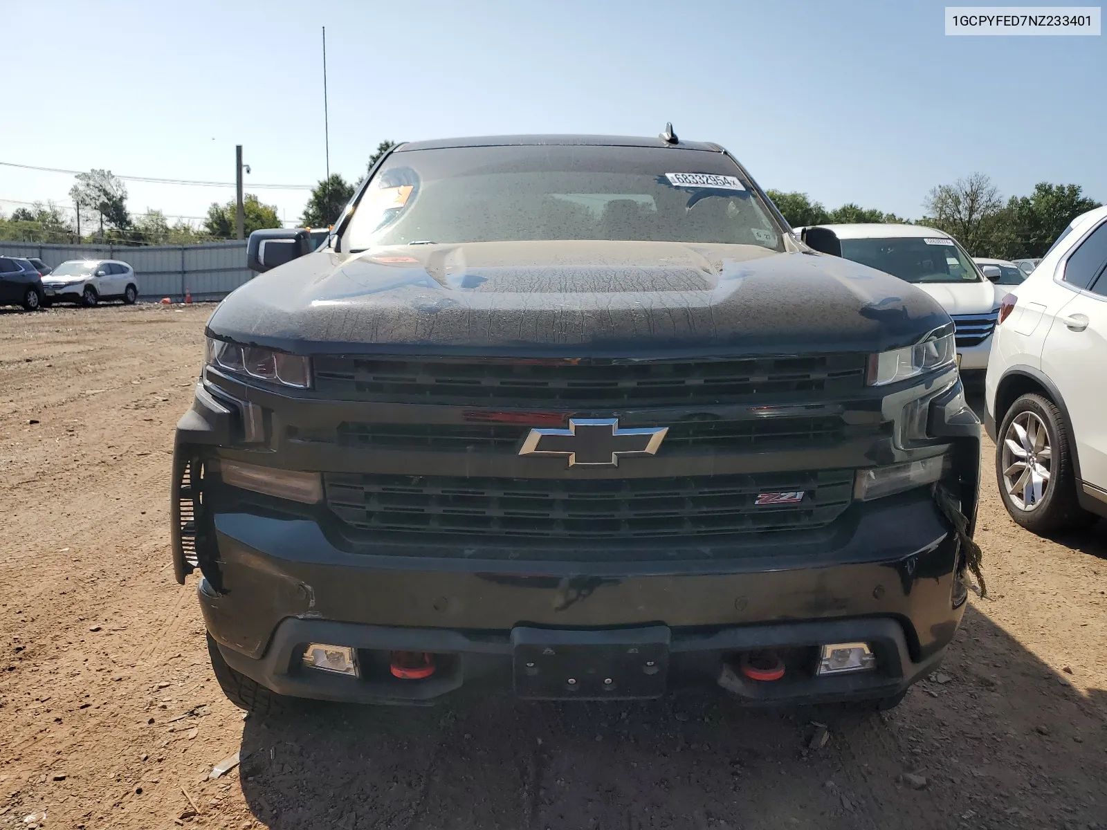 2022 Chevrolet Silverado Ltd K1500 Lt Trail Boss VIN: 1GCPYFED7NZ233401 Lot: 68332954