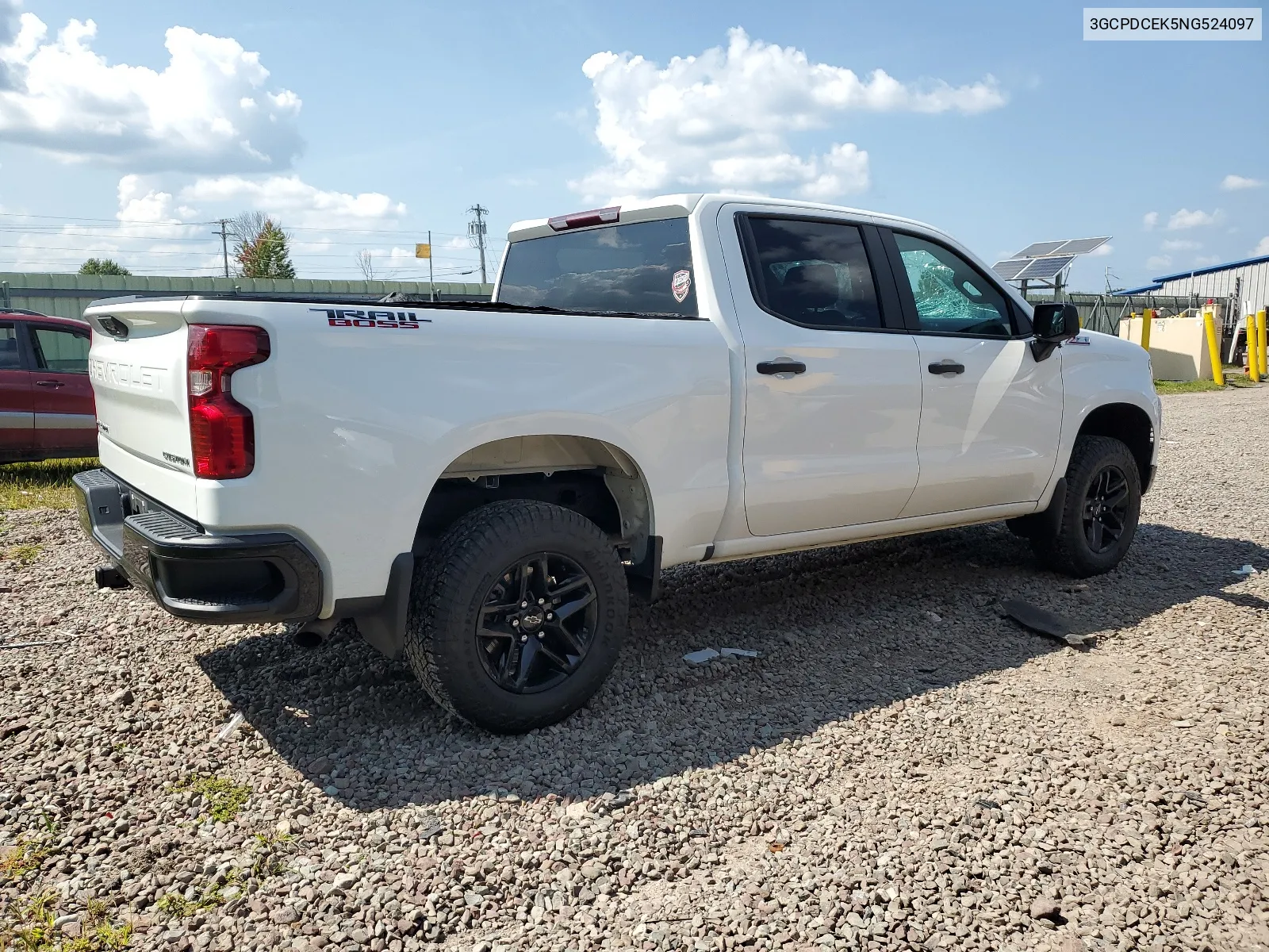 2022 Chevrolet Silverado K1500 Trail Boss Custom VIN: 3GCPDCEK5NG524097 Lot: 68689454