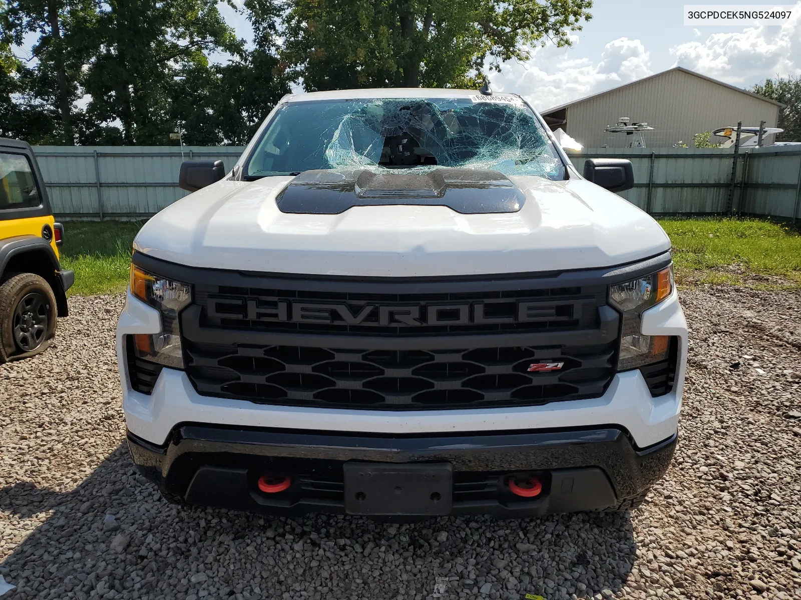 2022 Chevrolet Silverado K1500 Trail Boss Custom VIN: 3GCPDCEK5NG524097 Lot: 68689454