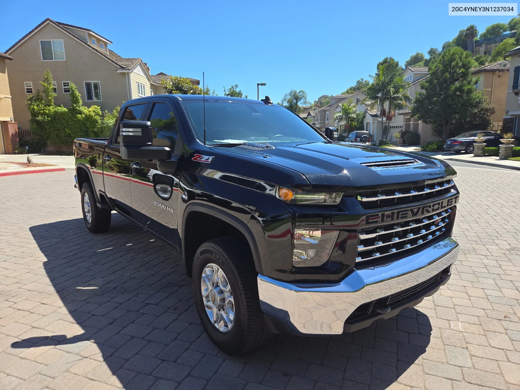 2022 Chevrolet Silverado K2500 Heavy Duty Lt VIN: 2GC4YNEY3N1237034 Lot: 68933934