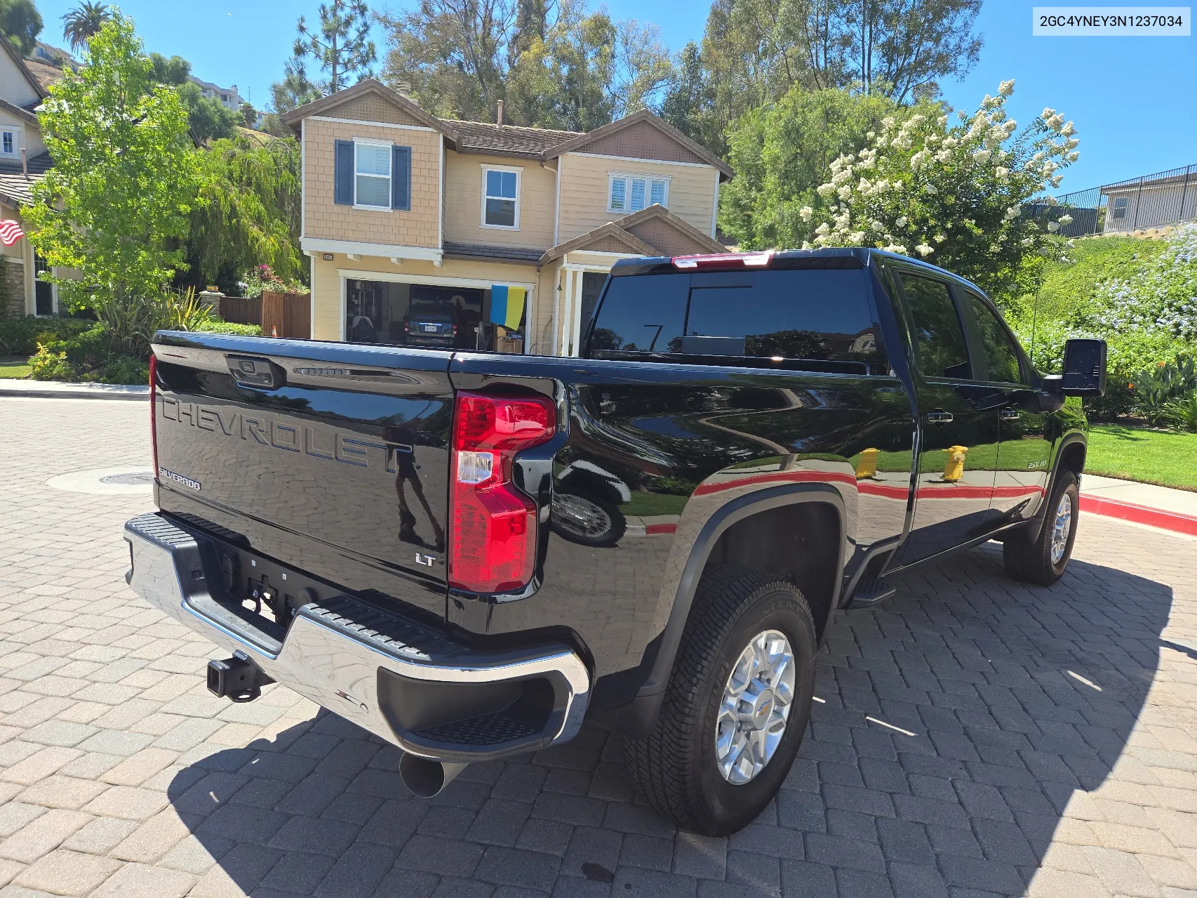 2022 Chevrolet Silverado K2500 Heavy Duty Lt VIN: 2GC4YNEY3N1237034 Lot: 68933934