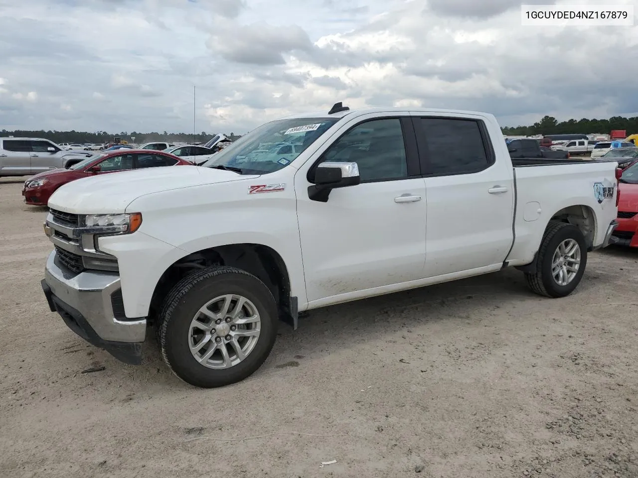 2022 Chevrolet Silverado Ltd K1500 Lt VIN: 1GCUYDED4NZ167879 Lot: 69407394