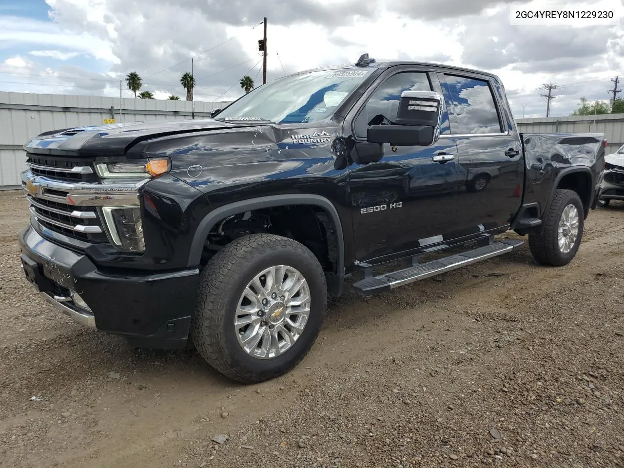 2022 Chevrolet Silverado K2500 High Country VIN: 2GC4YREY8N1229230 Lot: 69525904