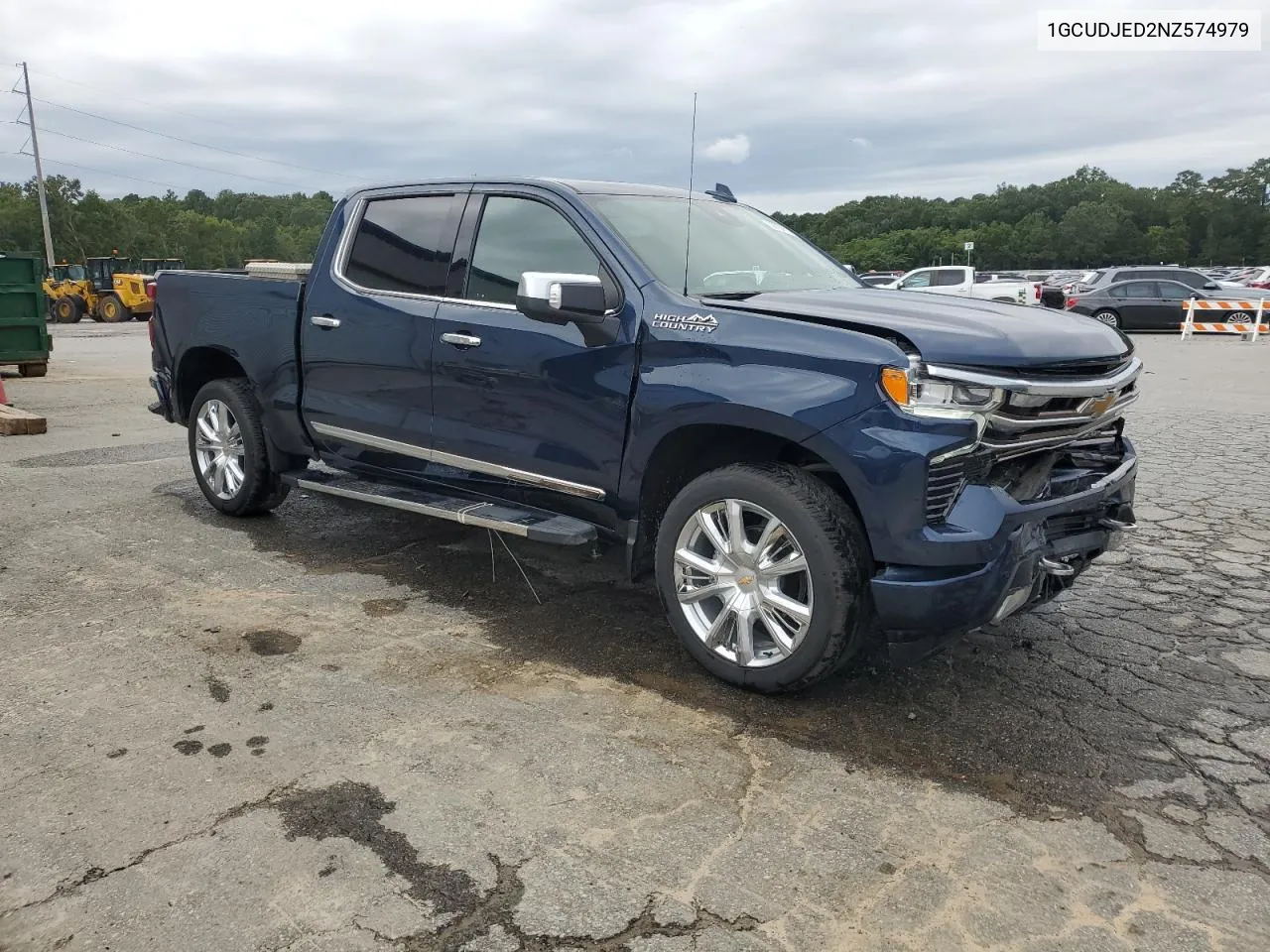 2022 Chevrolet Silverado K1500 High Country VIN: 1GCUDJED2NZ574979 Lot: 69784114