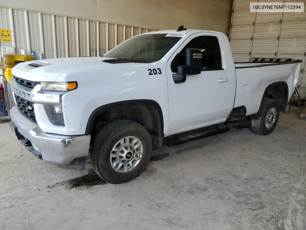 1GC3YNE76NF112394 2022 Chevrolet Silverado K2500 Heavy Duty Lt