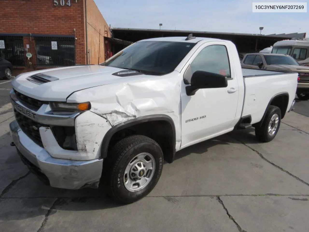 2022 Chevrolet Silverado K2500 Heavy Duty Lt VIN: 1GC3YNEY6NF207269 Lot: 70140784