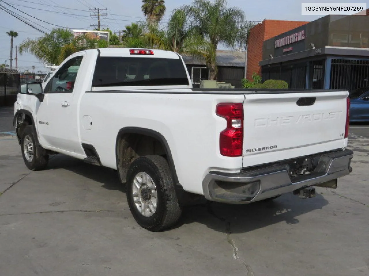 2022 Chevrolet Silverado K2500 Heavy Duty Lt VIN: 1GC3YNEY6NF207269 Lot: 70140784