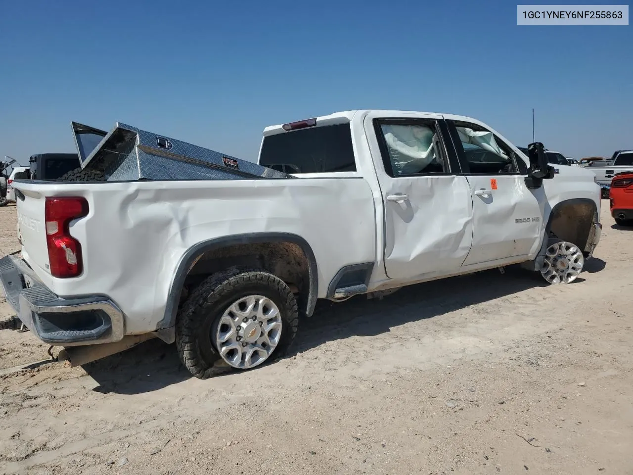 2022 Chevrolet Silverado K2500 Heavy Duty Lt VIN: 1GC1YNEY6NF255863 Lot: 70207974