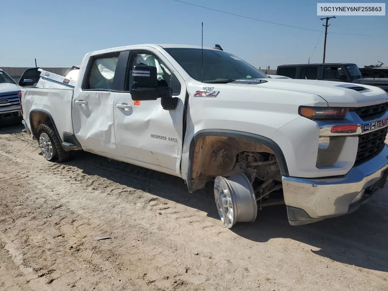 2022 Chevrolet Silverado K2500 Heavy Duty Lt VIN: 1GC1YNEY6NF255863 Lot: 70207974