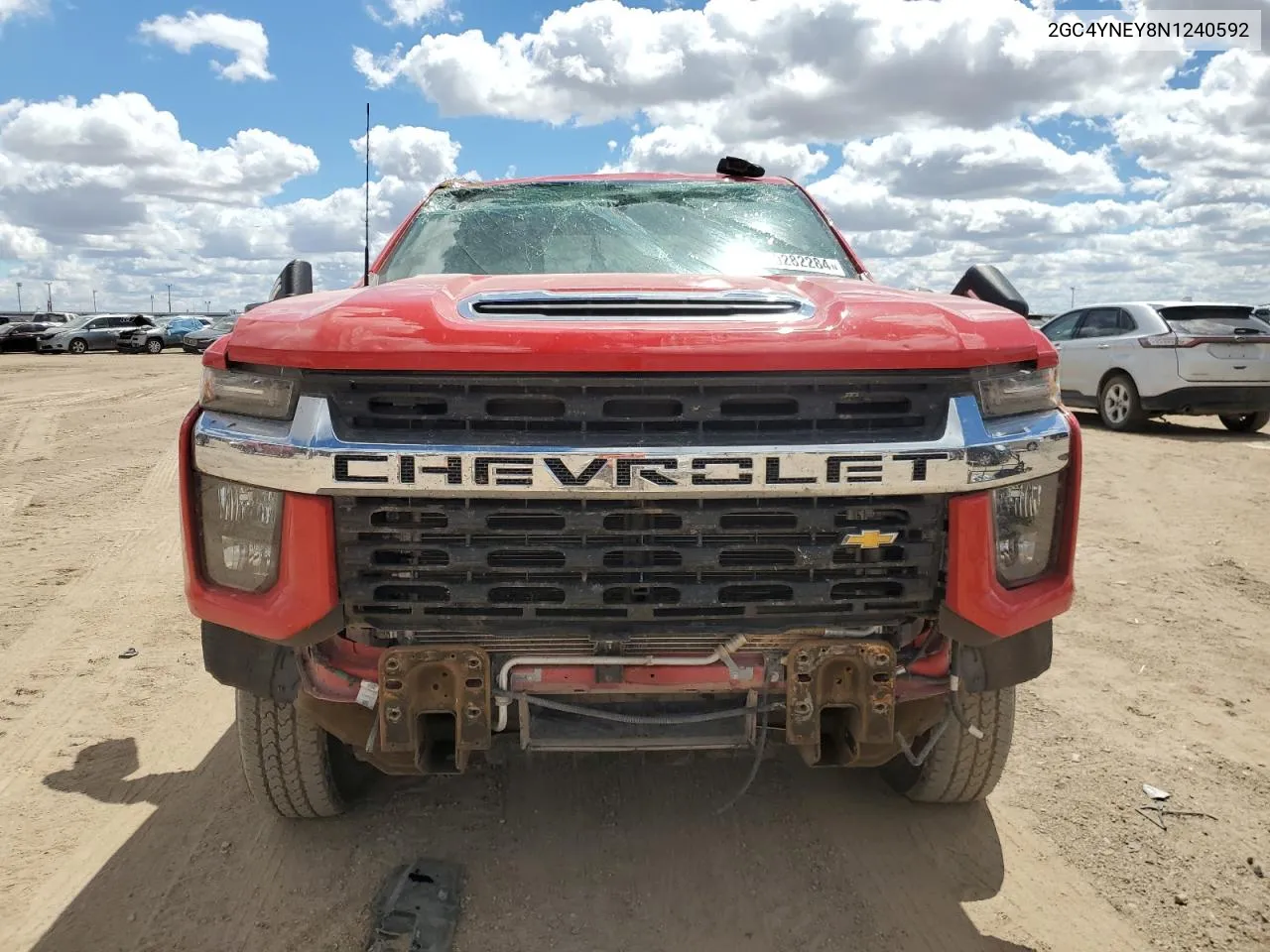 2022 Chevrolet Silverado K2500 Heavy Duty Lt VIN: 2GC4YNEY8N1240592 Lot: 70282284