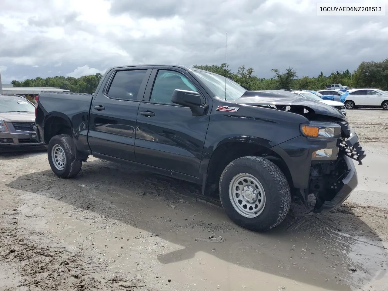 2022 Chevrolet Silverado Ltd K1500 VIN: 1GCUYAED6NZ208513 Lot: 70853644