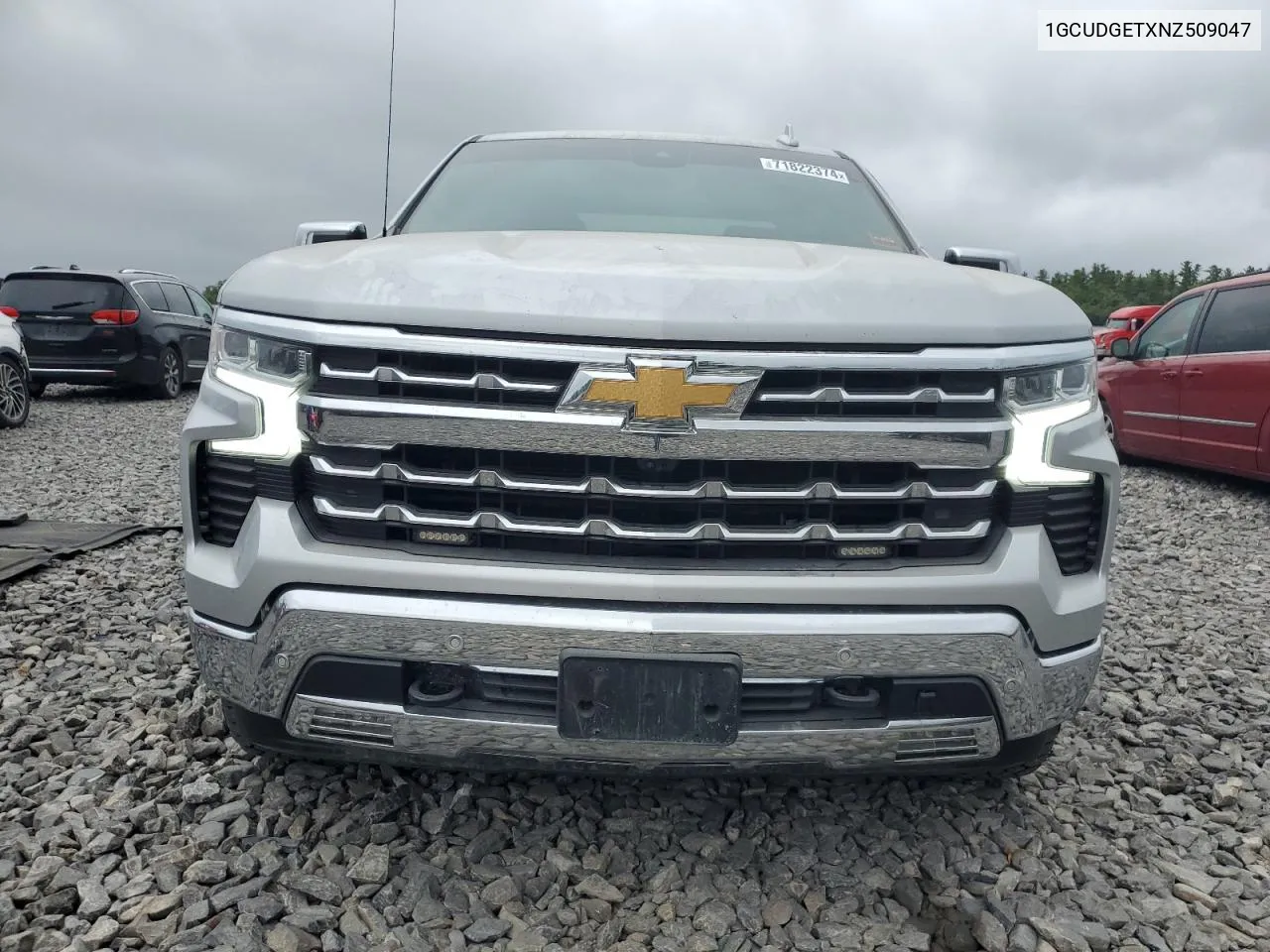 1GCUDGETXNZ509047 2022 Chevrolet Silverado K1500 Ltz