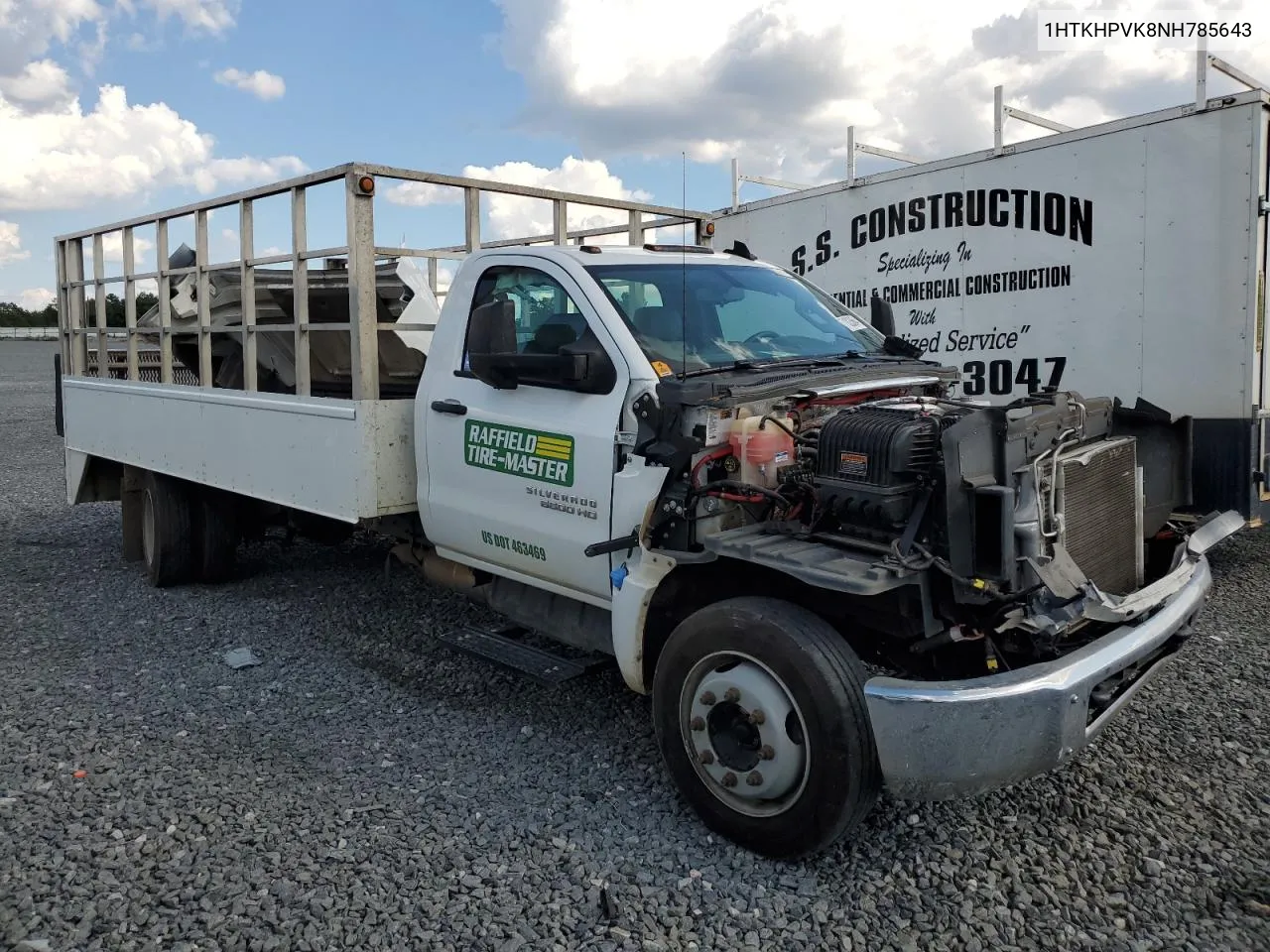 2022 Chevrolet Silverado Medium Duty VIN: 1HTKHPVK8NH785643 Lot: 71823664