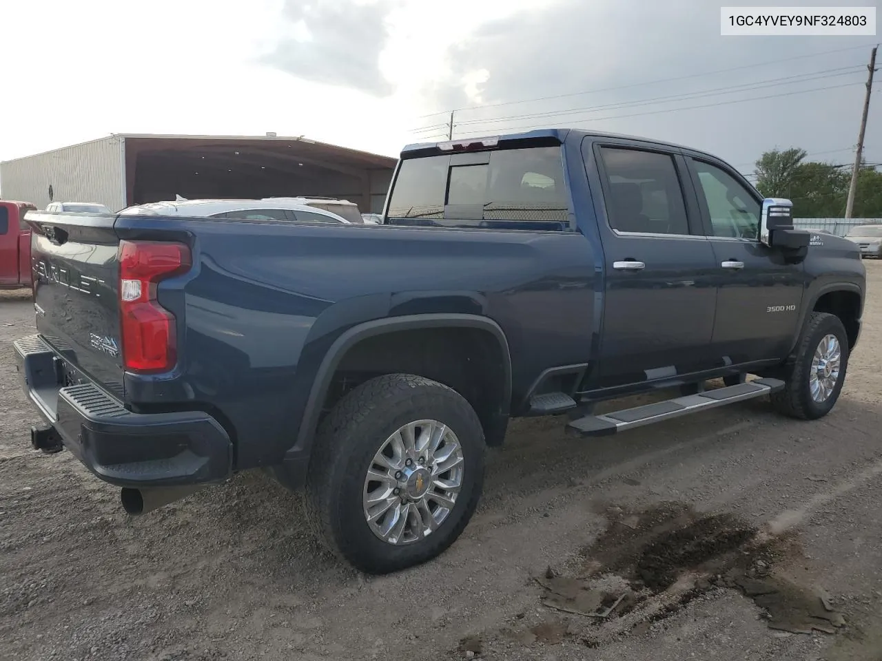 2022 Chevrolet Silverado K3500 High Country VIN: 1GC4YVEY9NF324803 Lot: 72029354