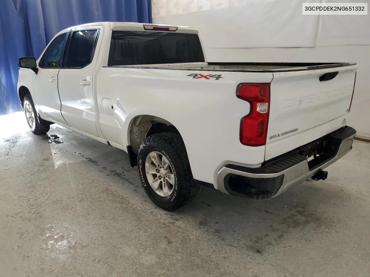 2022 Chevrolet Silverado K1500 Lt VIN: 3GCPDDEK2NG651332 Lot: 72077464