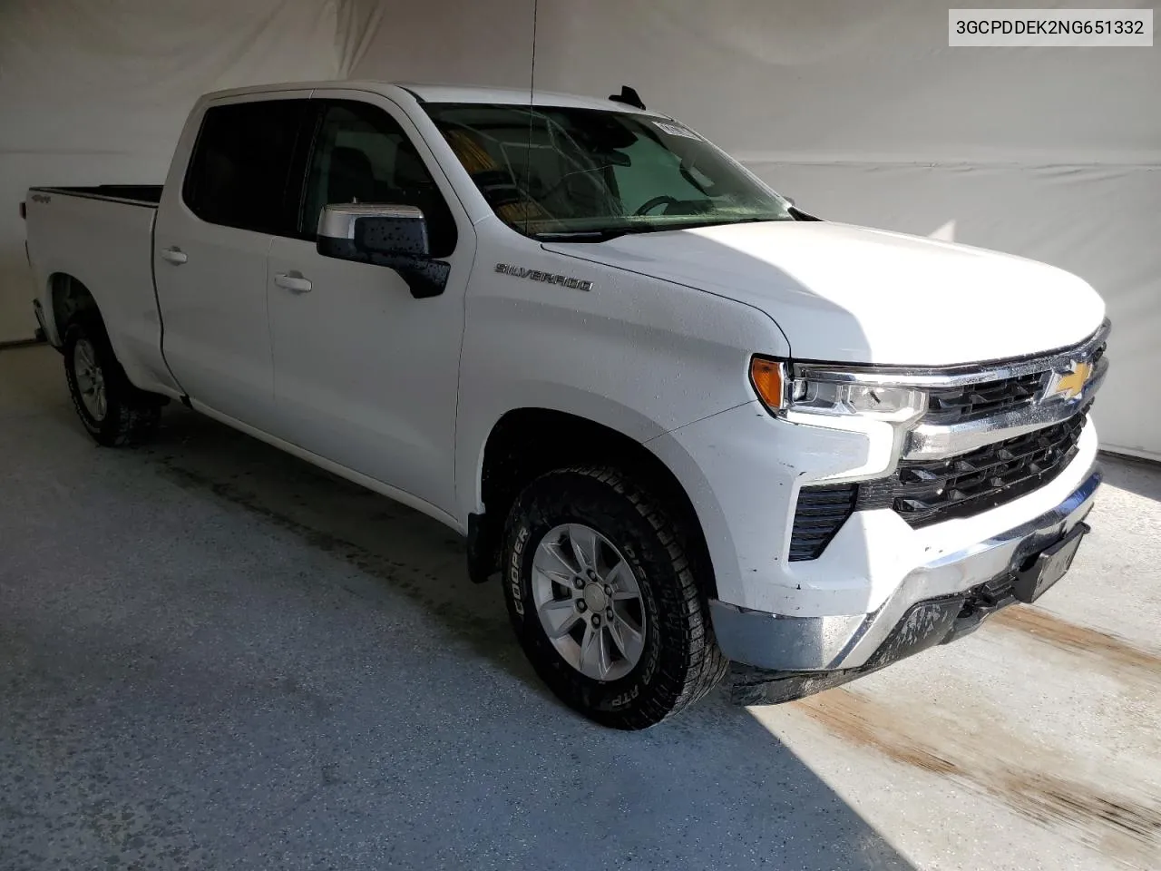 2022 Chevrolet Silverado K1500 Lt VIN: 3GCPDDEK2NG651332 Lot: 72077464