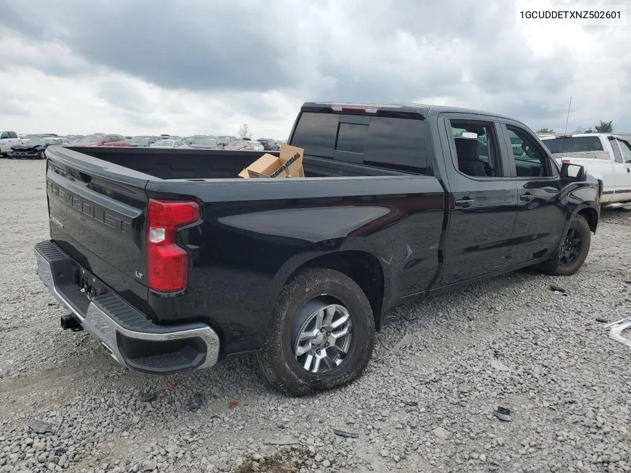 1GCUDDETXNZ502601 2022 Chevrolet Silverado K1500 Lt