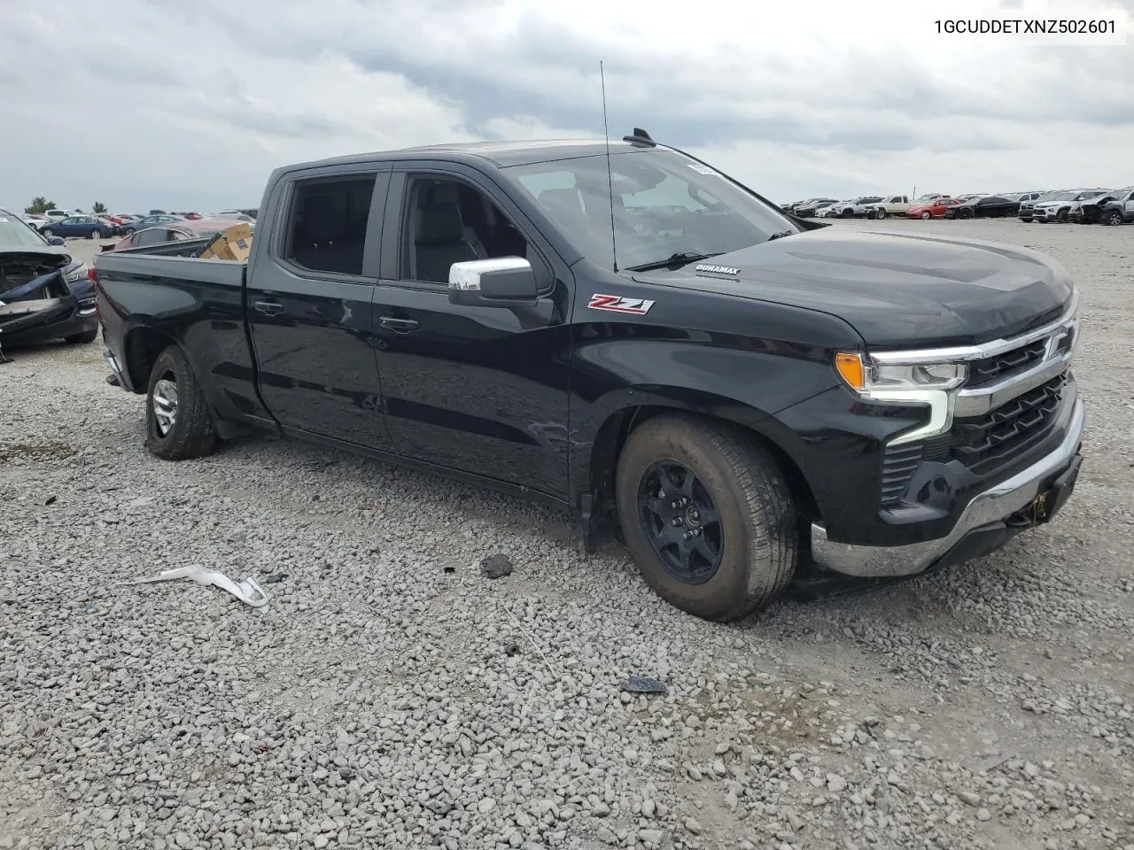 2022 Chevrolet Silverado K1500 Lt VIN: 1GCUDDETXNZ502601 Lot: 72182734