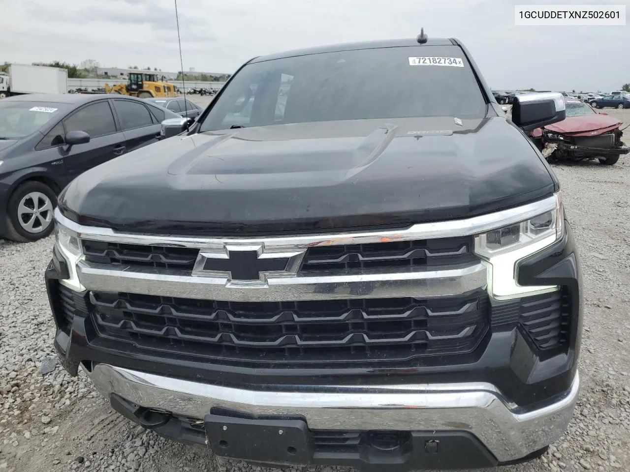 2022 Chevrolet Silverado K1500 Lt VIN: 1GCUDDETXNZ502601 Lot: 72182734