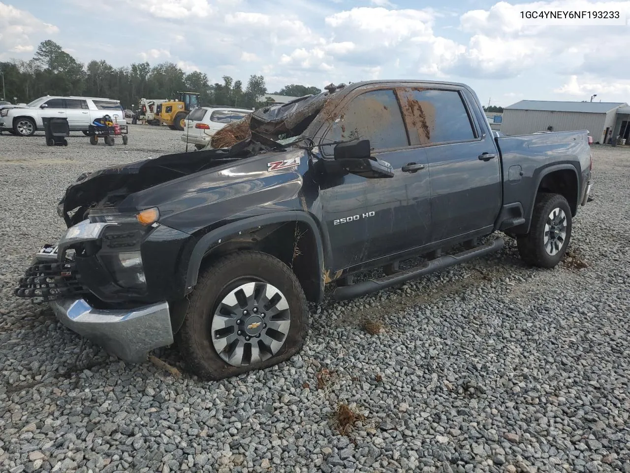 2022 Chevrolet Silverado K2500 Heavy Duty Lt VIN: 1GC4YNEY6NF193233 Lot: 72305224