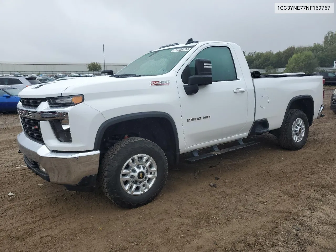 1GC3YNE77NF169767 2022 Chevrolet Silverado K2500 Heavy Duty Lt