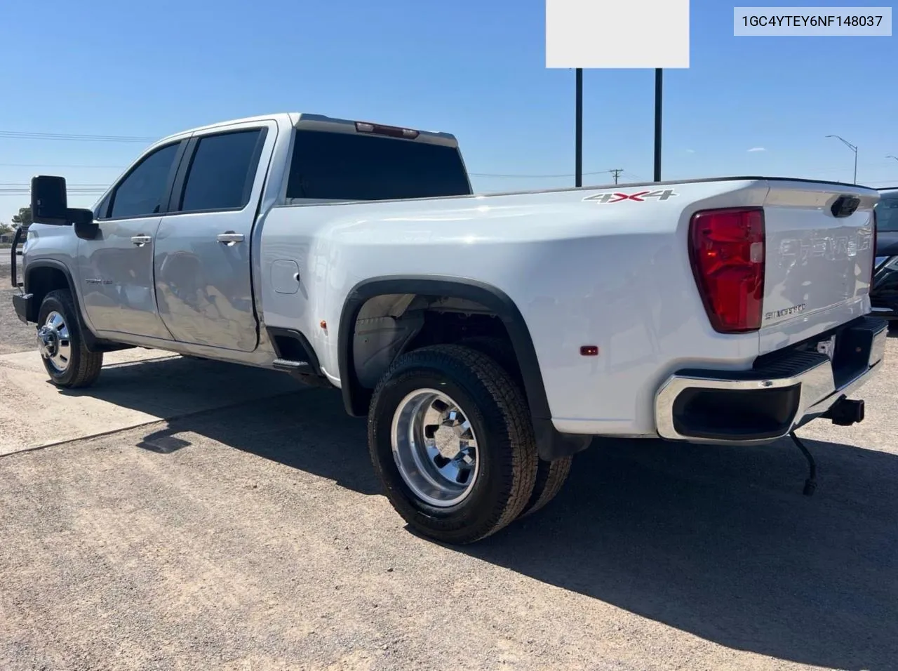 2022 Chevrolet Silverado K3500 Lt VIN: 1GC4YTEY6NF148037 Lot: 72480804