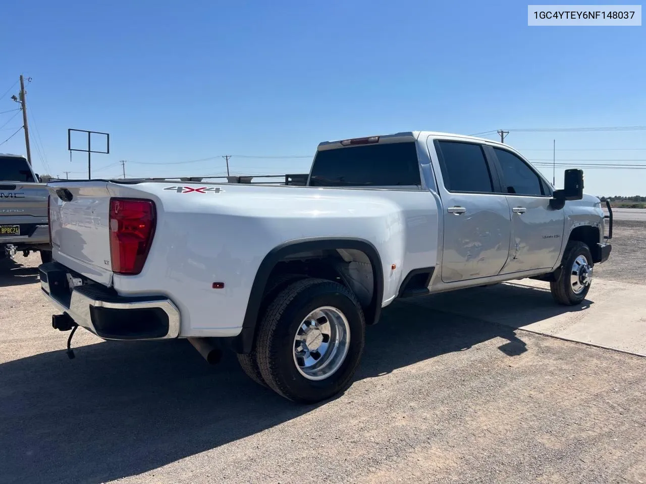 2022 Chevrolet Silverado K3500 Lt VIN: 1GC4YTEY6NF148037 Lot: 72480804