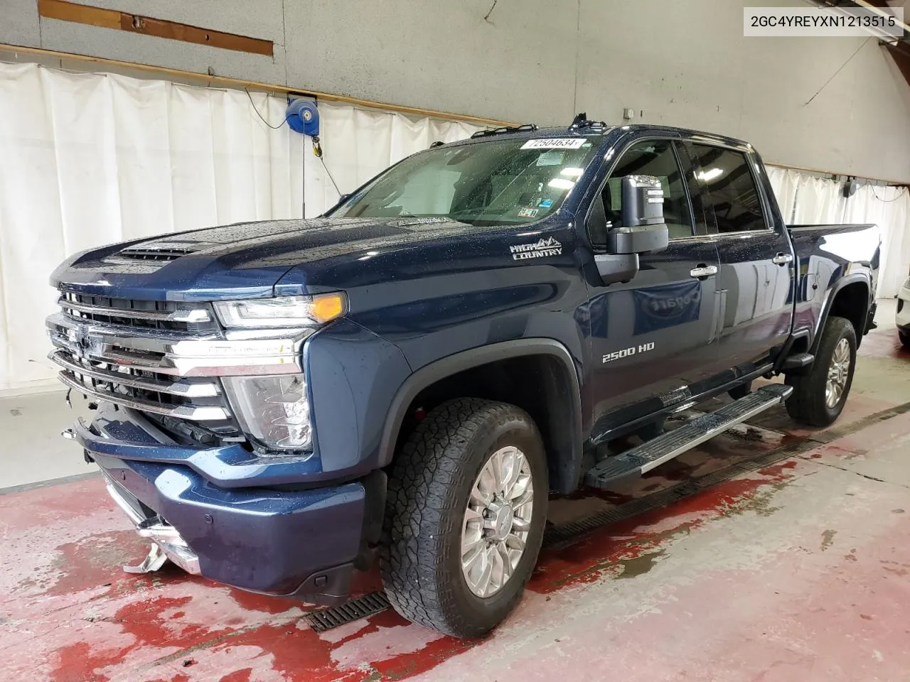 2022 Chevrolet Silverado K2500 High Country VIN: 2GC4YREYXN1213515 Lot: 72504634