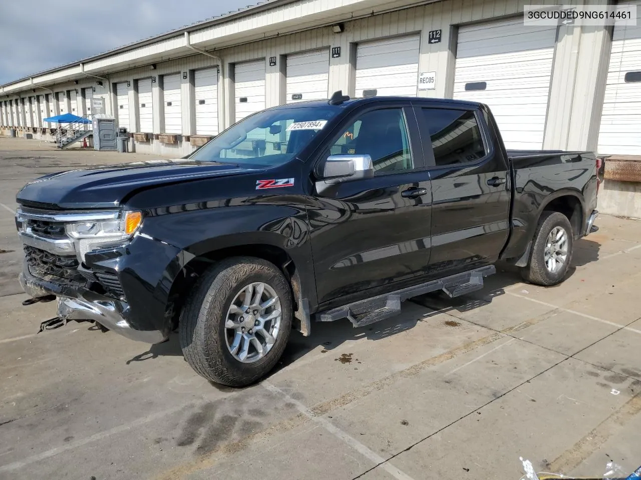 2022 Chevrolet Silverado K1500 Lt VIN: 3GCUDDED9NG614461 Lot: 72507894