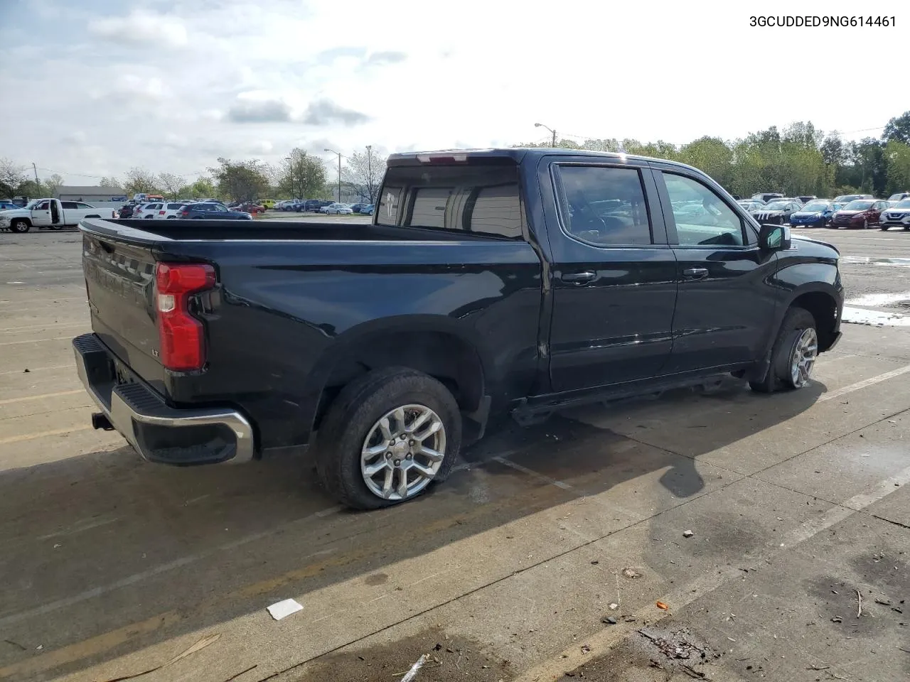 2022 Chevrolet Silverado K1500 Lt VIN: 3GCUDDED9NG614461 Lot: 72507894