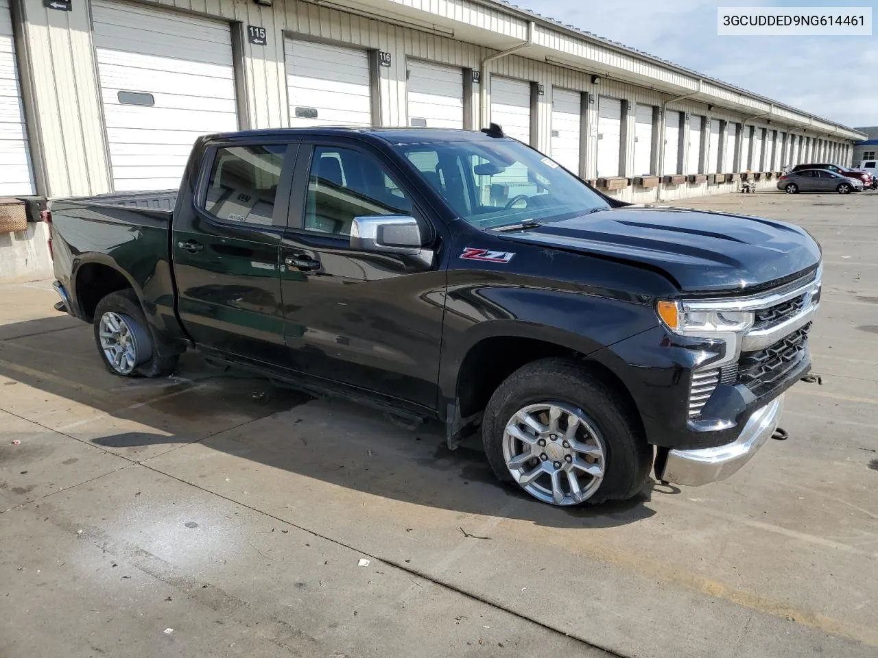 2022 Chevrolet Silverado K1500 Lt VIN: 3GCUDDED9NG614461 Lot: 72507894