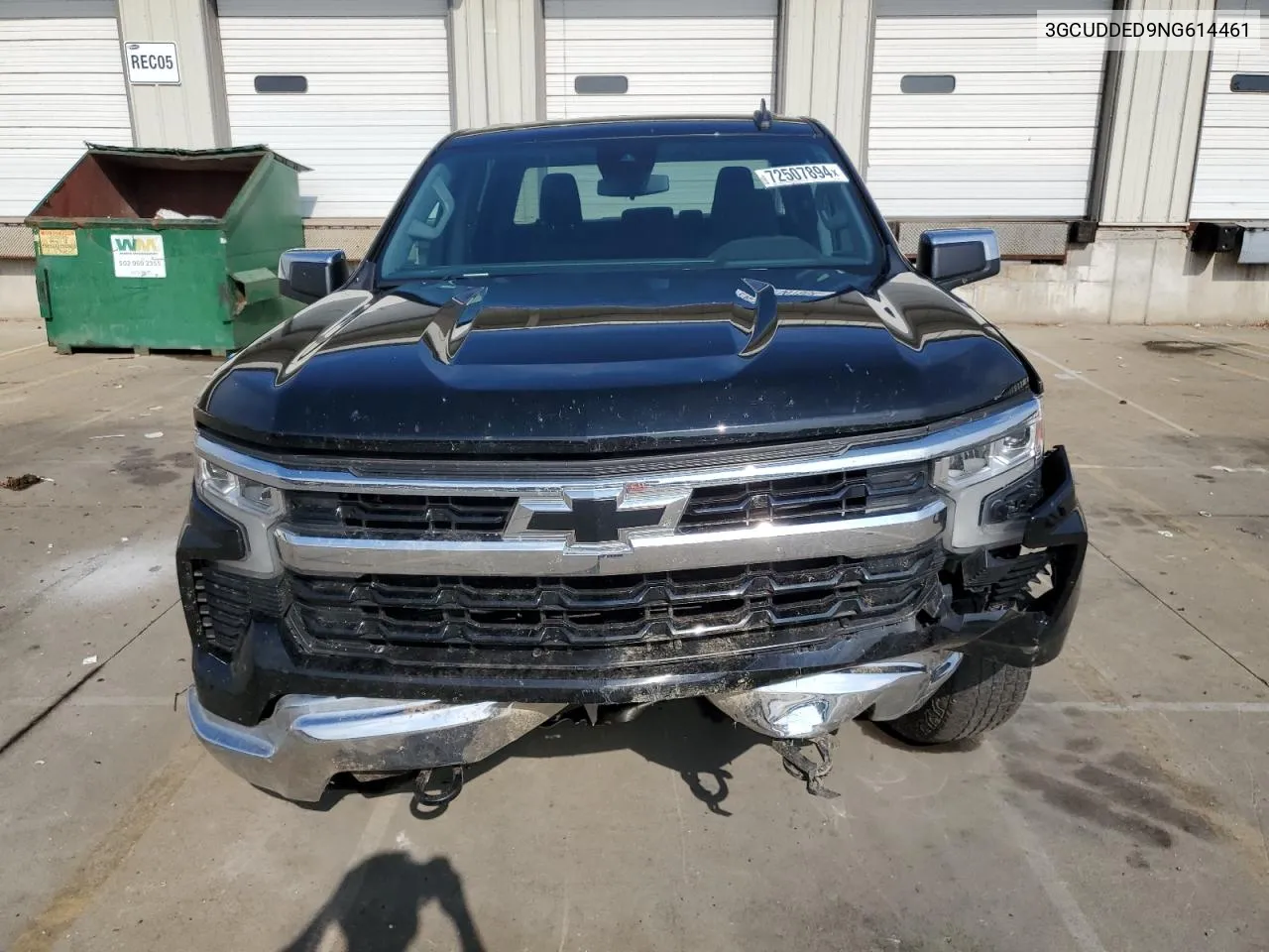 2022 Chevrolet Silverado K1500 Lt VIN: 3GCUDDED9NG614461 Lot: 72507894