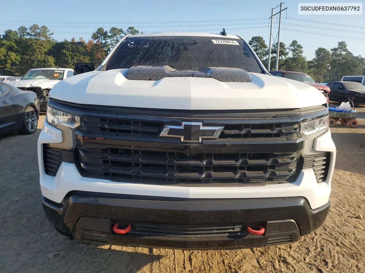 2022 Chevrolet Silverado K1500 Lt Trail Boss VIN: 3GCUDFEDXNG637792 Lot: 72729014