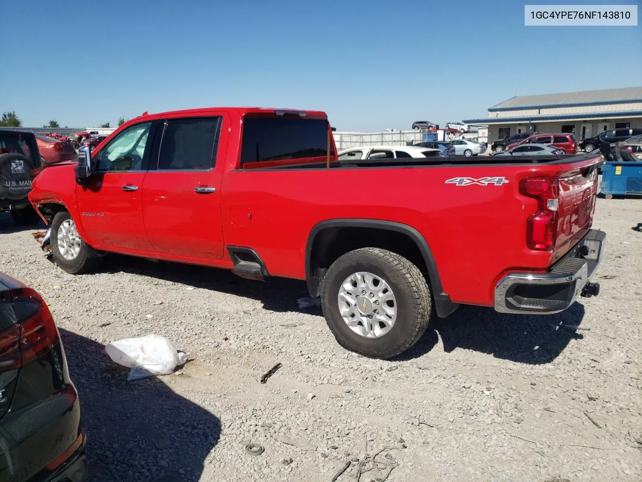 2022 Chevrolet Silverado K2500 Heavy Duty Ltz VIN: 1GC4YPE76NF143810 Lot: 72803204