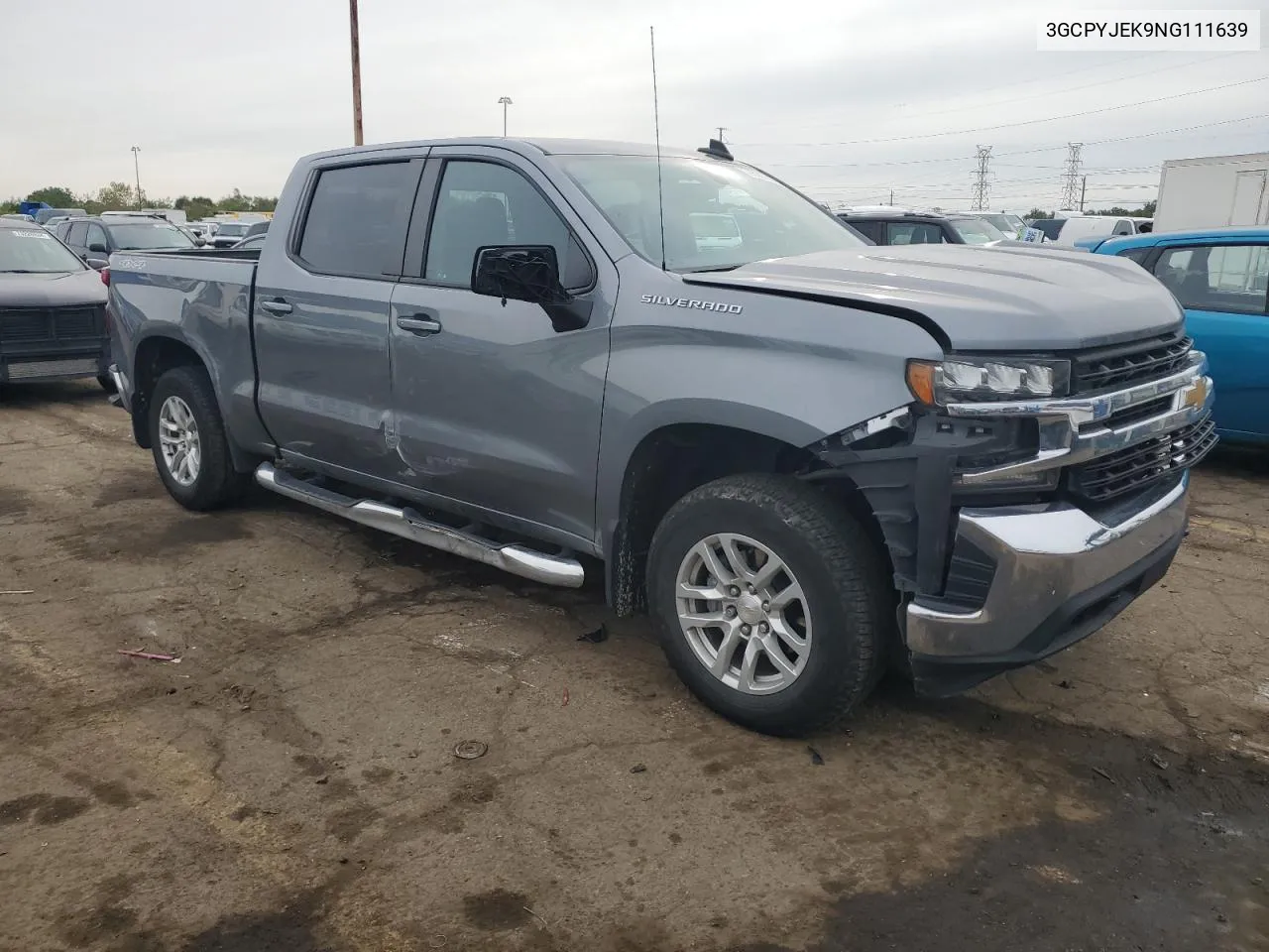 3GCPYJEK9NG111639 2022 Chevrolet Silverado Ltd K1500 Lt-L