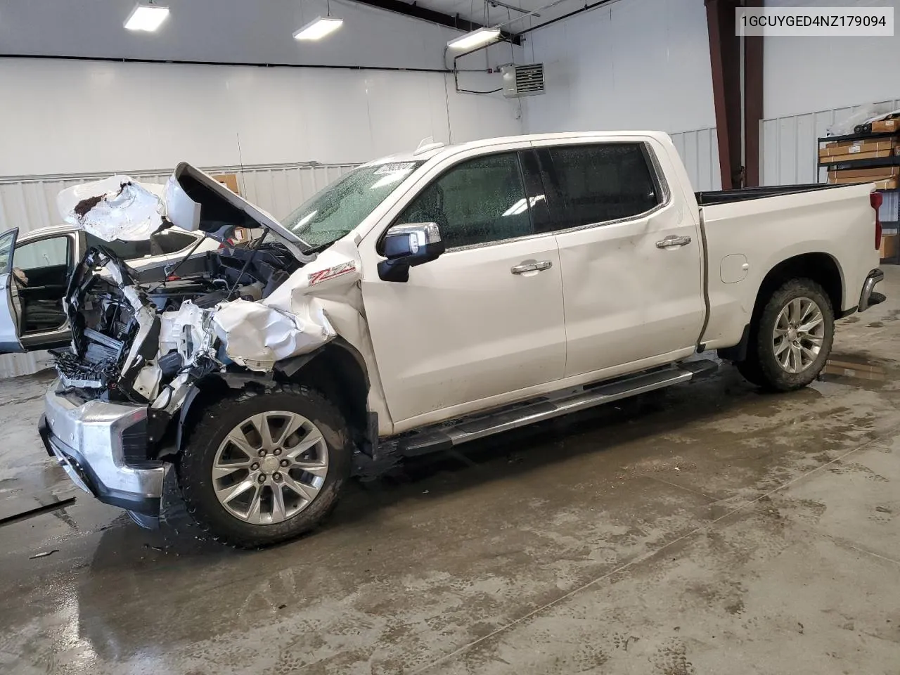 2022 Chevrolet Silverado Ltd K1500 Ltz VIN: 1GCUYGED4NZ179094 Lot: 72982924