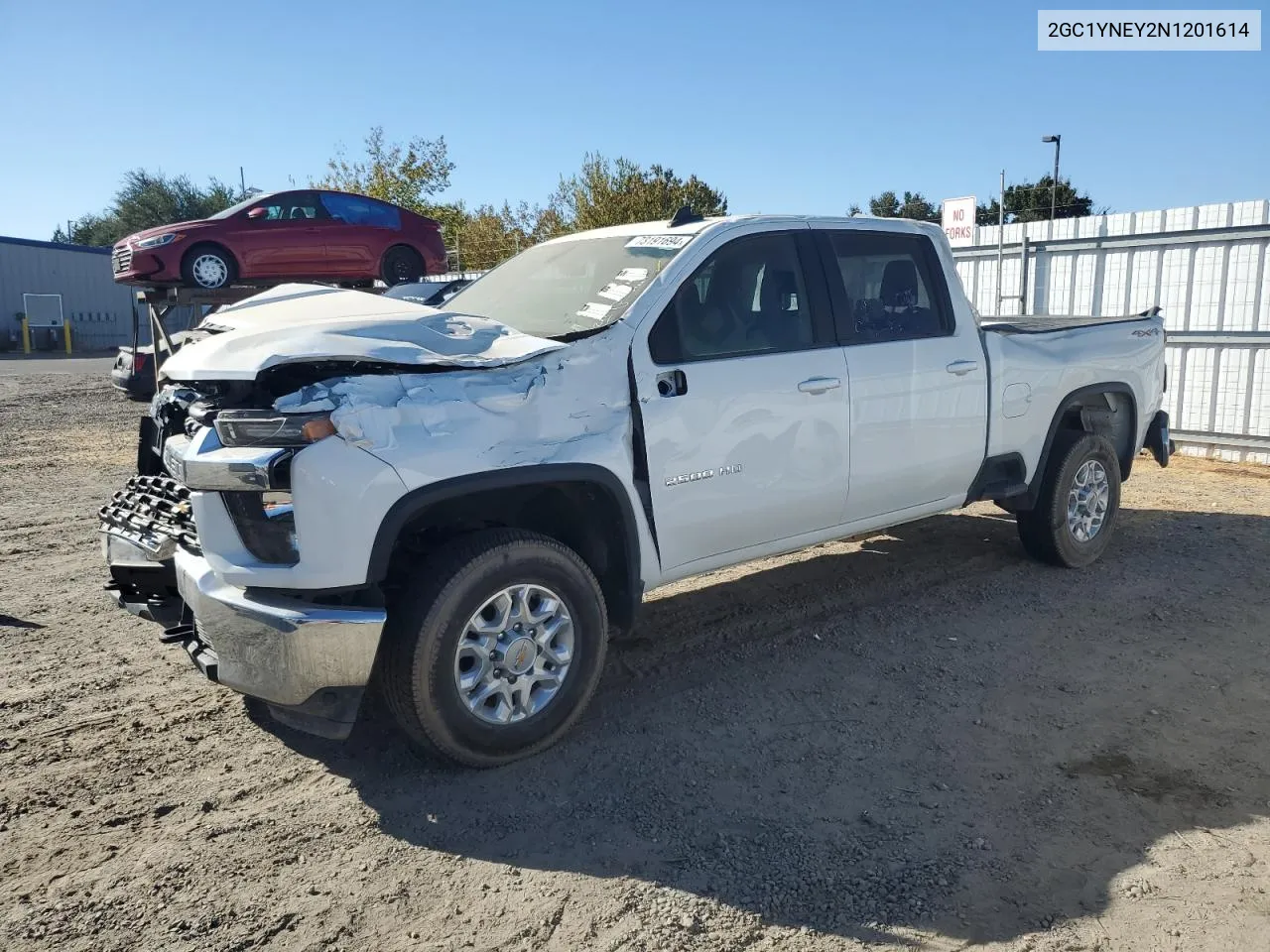 2022 Chevrolet Silverado K2500 Heavy Duty Lt VIN: 2GC1YNEY2N1201614 Lot: 73191694