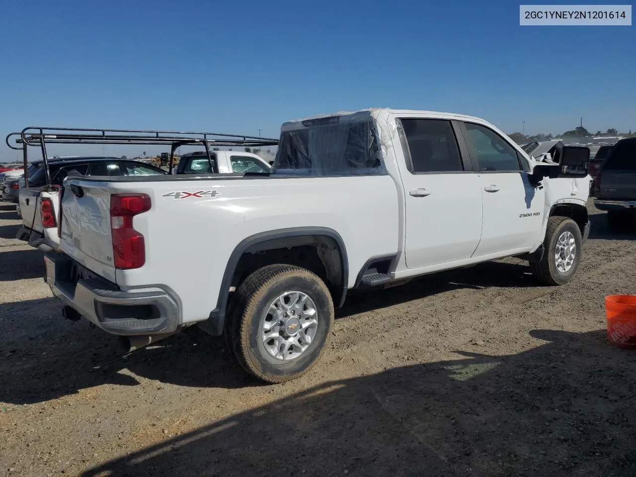 2022 Chevrolet Silverado K2500 Heavy Duty Lt VIN: 2GC1YNEY2N1201614 Lot: 73191694