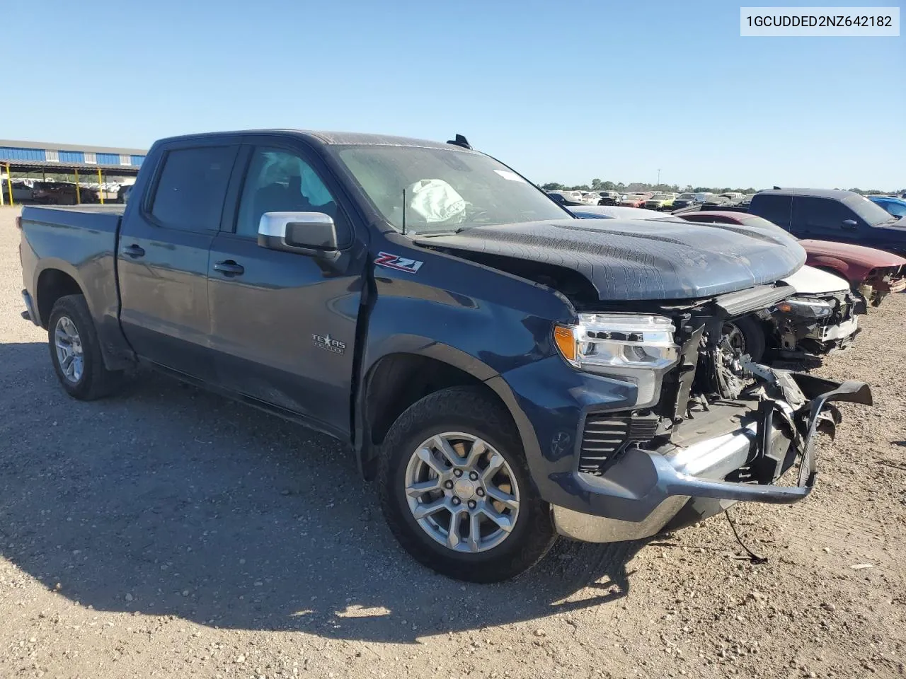 2022 Chevrolet Silverado K1500 Lt VIN: 1GCUDDED2NZ642182 Lot: 73251014