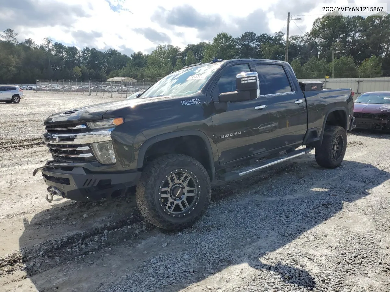 2022 Chevrolet Silverado K3500 High Country VIN: 2GC4YVEY6N1215867 Lot: 40628545