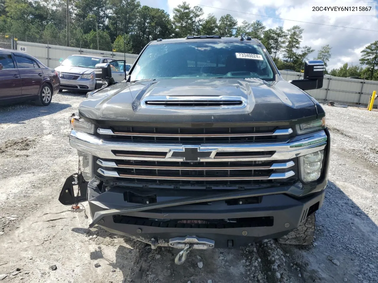 2022 Chevrolet Silverado K3500 High Country VIN: 2GC4YVEY6N1215867 Lot: 40628545