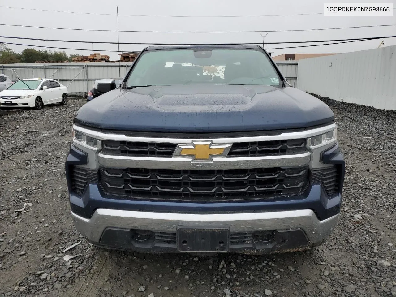 1GCPDKEK0NZ598666 2022 Chevrolet Silverado K1500 Lt-L