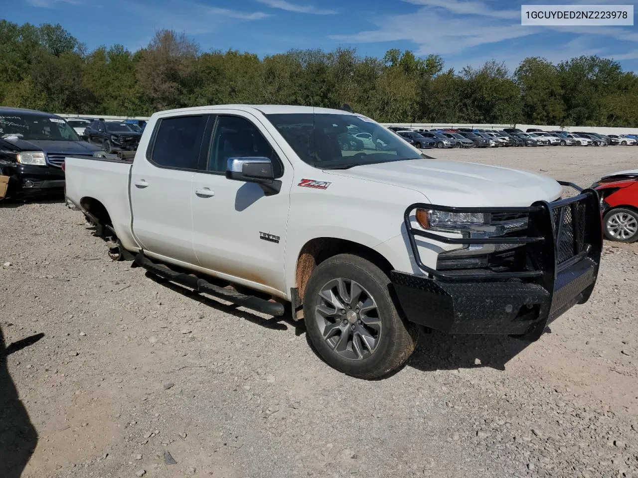 2022 Chevrolet Silverado Ltd K1500 Lt VIN: 1GCUYDED2NZ223978 Lot: 73380764